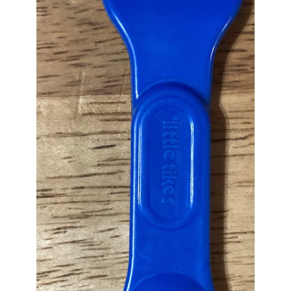 Little Tikes Blue & Silver Gray Plastic Flatware Fork Knife Replacements Parts